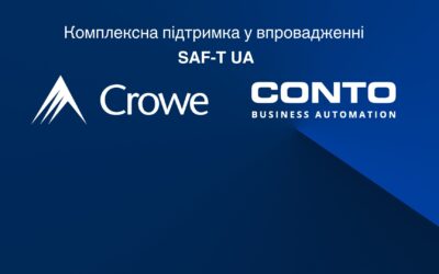 CONTO та Crowe: Спільні зусилля для впровадження SAF-T UA